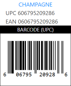 sirius series barcode